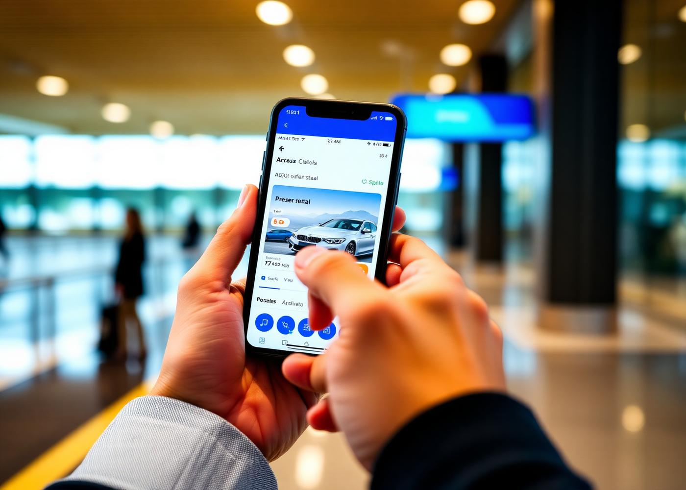 Mobile mobility experience built by Caledon Technologies